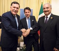 L'incontro di Conte con Fayez Al-Serraj a Tripoli