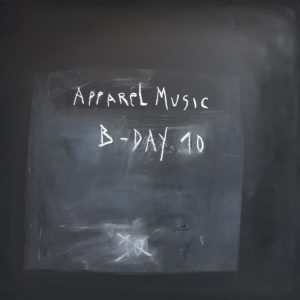 Cover . Apparel Music B-Day 10