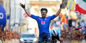 Sonny Colbrelli è campione europeo